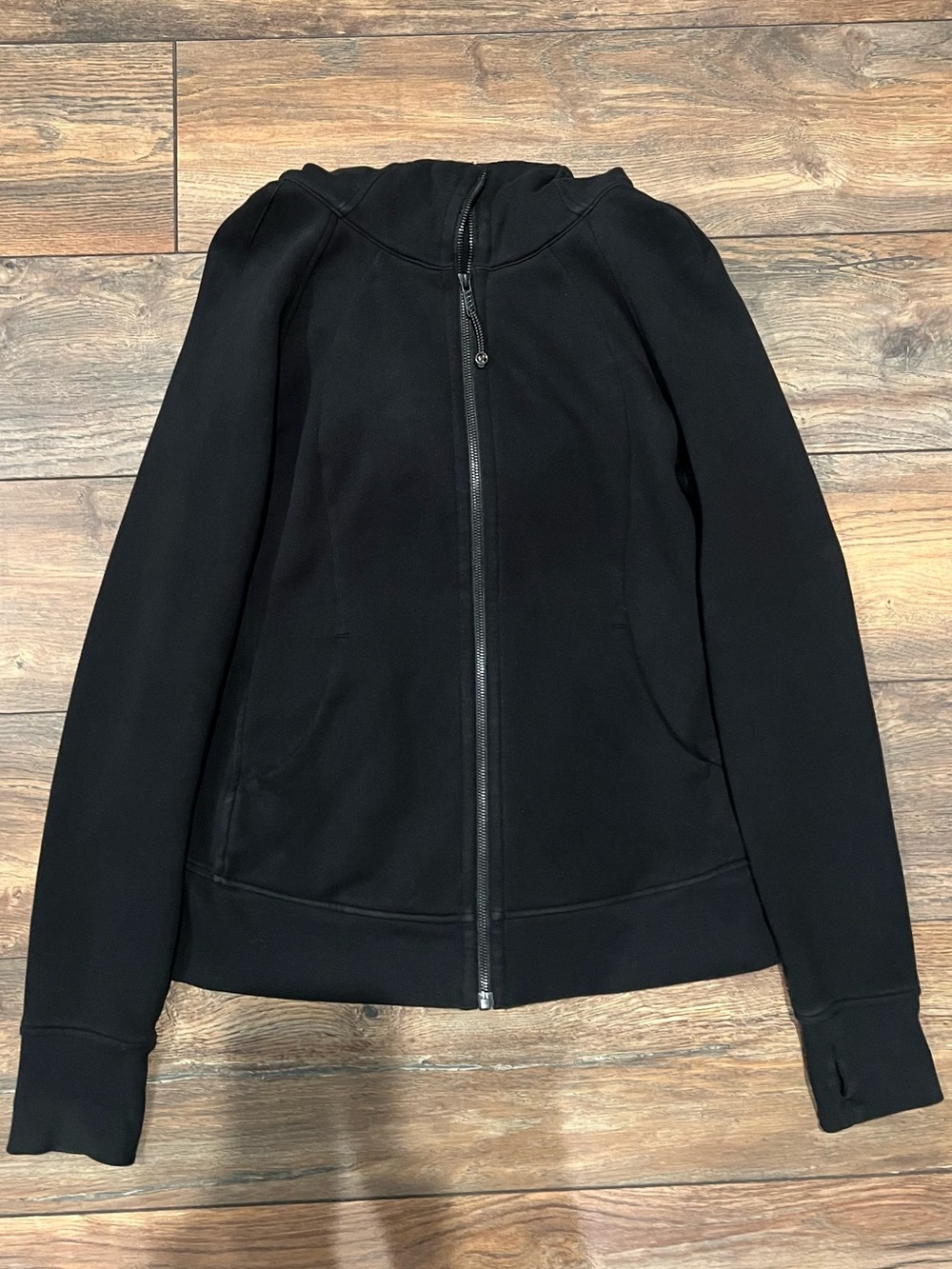 Lululemon Scuba Full Zip Hoodie Black Size 10